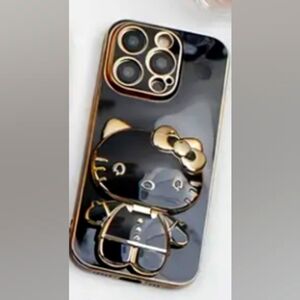 NEW Hello Kitty Dual Cellphone Stand and Mirror (NOT a phone case)